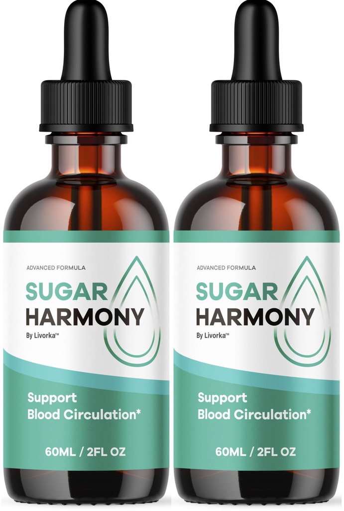 (2 Pack) Sugar Harmony Drops - Official SugarHarmony Advanced Premium Liquid Formula Support Drops - Maximum Strenght, Natural Ingredients For Overall Health & Wellness Reviews, 2 Bottles For 2 Months