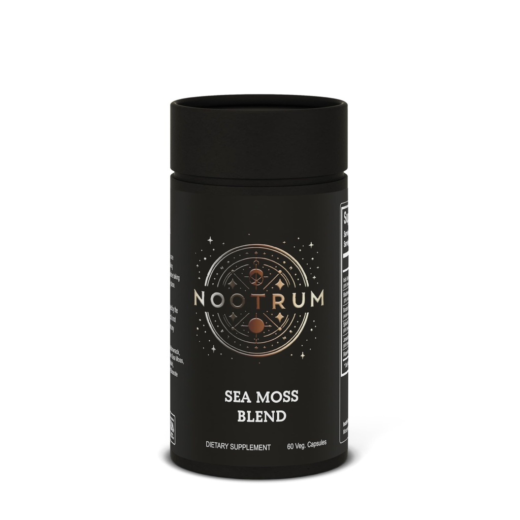 Sea Moss Blend: Ultimate Immunity, Radiant Skin, and Natural Energy Booster with Irish Sea Moss & BioPerine