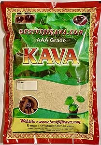 AAA Grade Waka Kava Root Powder - 1 LB | 100% Noble Kava Powder | Made from Pure Fijian Kava Kava Roots | Best Fiji Kava Inc