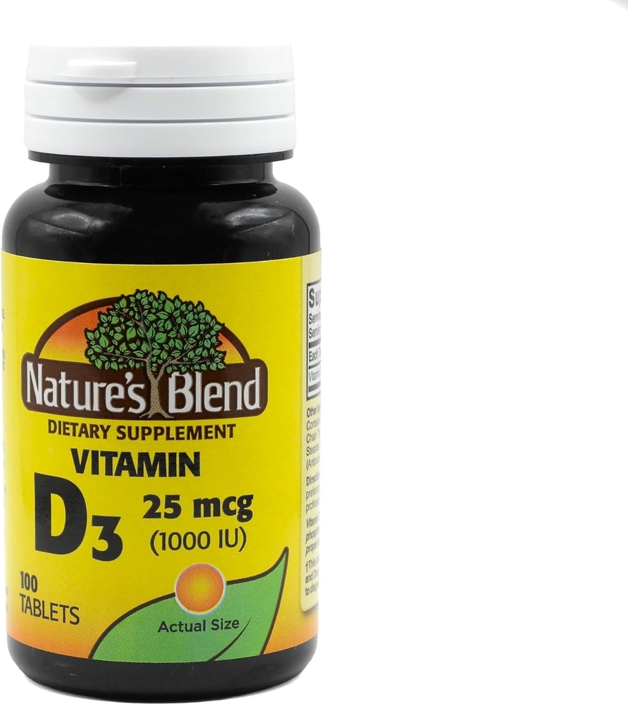 NAT B VIT D3 TB 1000IU 100 par mélange naturel