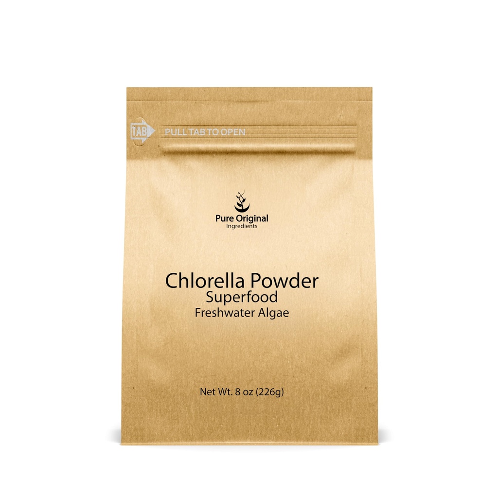 PURE ORIGINAL INGREDIENTS Chlorella Powder (8 Ounce)