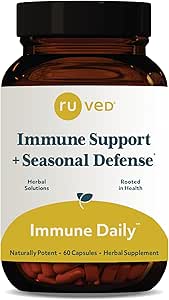 RUVED Flucomune Unbeatable Immune System Support, 60 capsules
