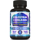 FOLONA Colostrum w/Collagen, Berberine & Probiotics (Akkermansia & Lactobacillus) | Supplement for Hair, Skin, Nails, Gut, Digestion, Metabolism, Immunity, Muscle & Wellness (90 Delayed Release caps)