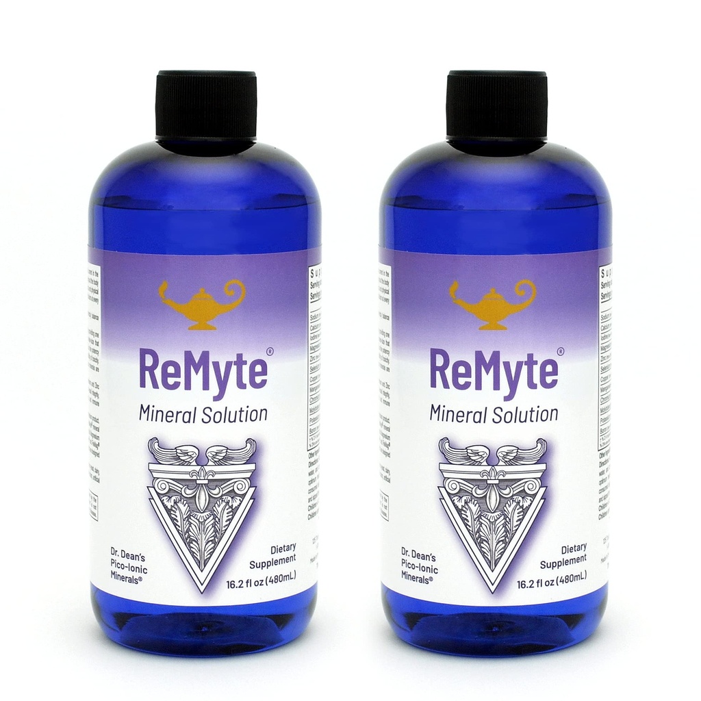 RnA ReSet ReMyte – Electrolyte Mineral Solution with Magnesium, Iodine, Selenium & Zinc, 16.2 Fl Oz (2-Pack) NSF Certified