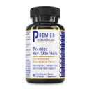 Premier Research Labs Premier Hair/Skin/Nails - Supplément de croissance des cheveux pour les femmes et les hommes avec kératine, vitamines pour la croissance des cheveux, beauté de l'intérieur pour les cheveux, la peau et les ongles - 60 Capsules végétariennes