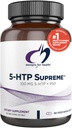 Conceptions pour la santé 5-HTP 100mg avec vitamine B6 (P-5-P) - Supplément 5-HTP Supreme 100 mg - Précurseurs de sérotonine pour aider à soutenir l'humeur saine + l'appétit (60 capsules)