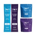 Sleep Aid Drink Mix, Som Sleep Powder, 60 Pack, Cherry & Berry Flavor – Vegan, Zero Sugar