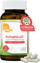 Zahler BioDophilus25, 25 Million CFU Probiotique + Prébiotique - 11 souches Probiotique Supplément quotidien - Probiotiques kasher pour les femmes pour la santé digestive, probiotiques pour les hommes pour la santé gustative (120 capsules)