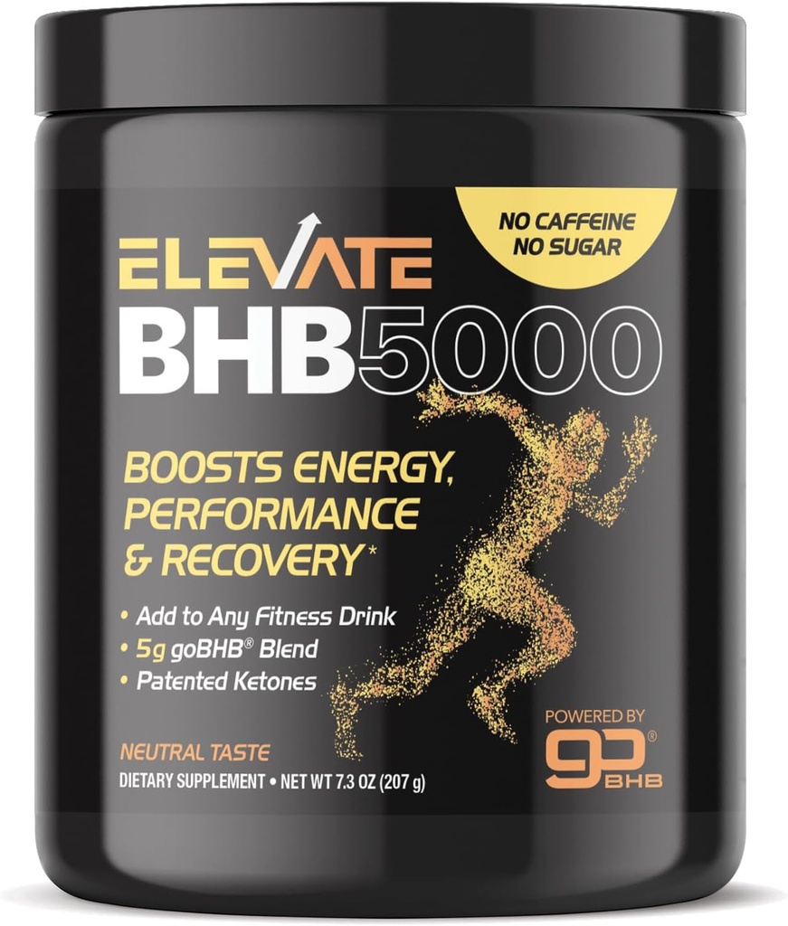 Nootropic Stim Free Poudre de pré-entraînement - Pas de sucre et caféine Sans poudre de pré-entraînement pour les hommes et les femmes pour l'énergie améliorée et focaliser avec les électrolytes de reconstitution (30 portions, neutre)