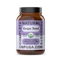 Organic Grape Seed Capsules – 520mg, 100 Count – Polyphenols & OPC Antioxidants