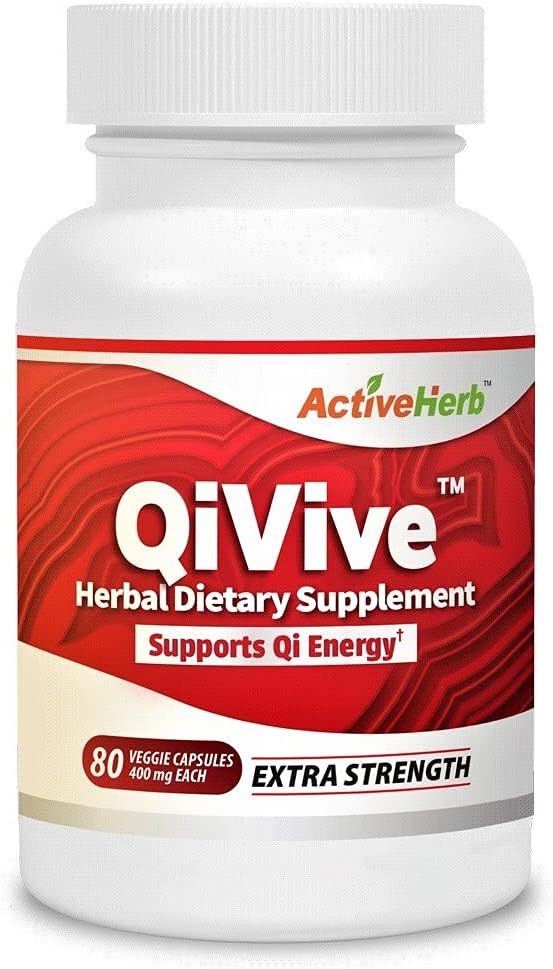 QiVive 400 mg 80 Vegetarian Capsules