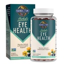 Garden of Life Herbals Eye Health Supplement with Sunflower & Safflower Oil, Lutein, Zeaxanthin & Black Currant for Dry Eyes & Healthy Vision Support – Gluten-Free, Berry Flavor, 30 Vegan Softgels