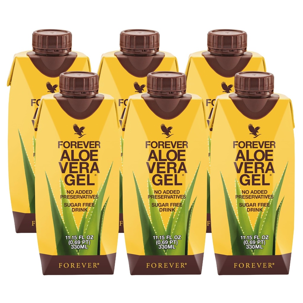 Aloe Vera Gel - 99,7% Pure Inner Leaf Aloe Vera Juice - Sans réserve - 11,15 fl oz (paquet de 6)