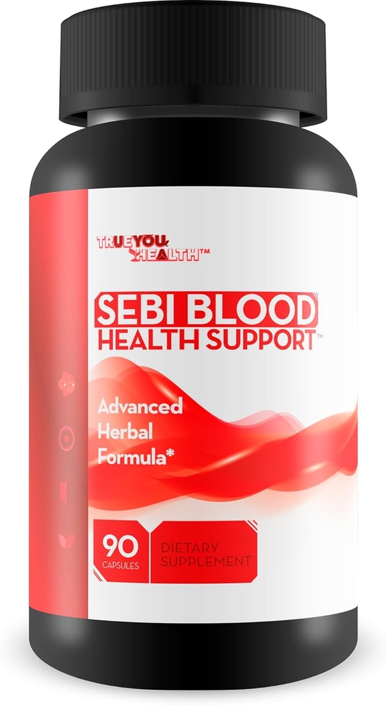 Sebi Blood Health Support - Supplément pour la santé du sang - Formule d'augmentation de l'équilibre sanguin - Inspiré par le Dr Sebi Blood Health - Aidez à améliorer le flux sanguin et à réduire naturellement le stress oxydatif