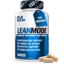 Pilules de soutien perte de poids EVL - Métabolisme d'appétit multi-usages Premium et soutien perte de graisse pour les hommes et les femmes - LeanMode avec extrait de café vert CLA et Garcinia Cambogia - 50 portions