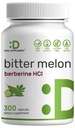 Bitter Melon avec supplément berbère 15 000mg par portion, 300 Capsules