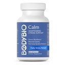 BodyBio Calme - Mélange de soulagement du stress naturel avec Rhodiola, Glycine et Phosphatidylsérine - Soutient la relaxation, la concentration mentale et le cortisol équilibré - Non - Formule de somnolence