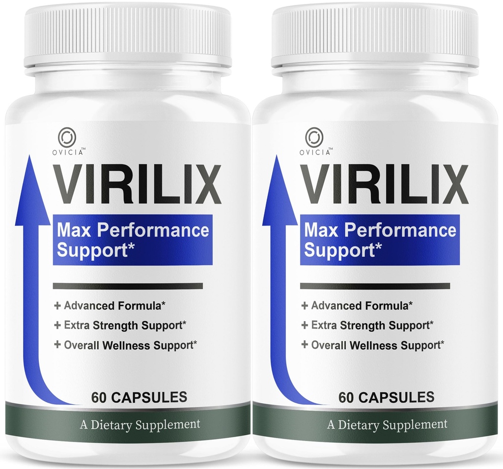 (2 Pack) Virilix Capsules - Virilix Advanced Support Formula Pills All Natural Ingredients Maximum Strength, Daily Premium Vitamins for Overall Health & Wellness Reviews, 120 Capsules for 2 Months