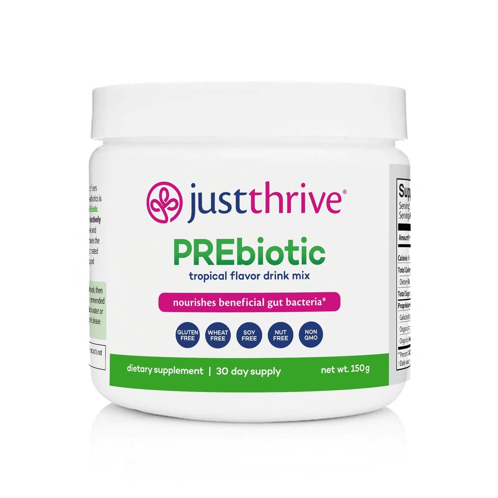 Poudre prébiotique juste Thrive - Supplément de soutien digestif et immunitaire, 150 g