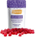 SMART FOR LIFE Mélatonine Gommies 5mg W/Magnésium - 60 Compte - Végétalienne Mélatonine Gommies - Gommies de sommeil à saveur de fraise - Supplément alimentaire pour la santé du coeur et des os - Gommies de mélatonine adulte