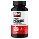 FACTEUR DE FORCE Probiotique pour les femmes 50 Million CFU, Probiotique pour la santé digestive, immunitaire et vaginale, 10 souches avec Lactobacillus Acidophilus, Vegan, 60 capsules