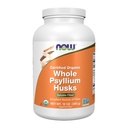 MAINTENANT compléments alimentaires, enveloppes entières de Psyllium, biologique certifiée, projet non-OGM vérifié, fibre soluble, 12-Ounce
