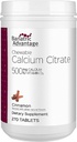 Avantage bariatrique Citrate de calcium Chewable 500 mg - pour les patients de chirurgie bariatrique - Comprimés à haute puissance et à digestibilité facile - Citrate de calcium - Suppléments de force osseuse* - 270 Compte - cannelle