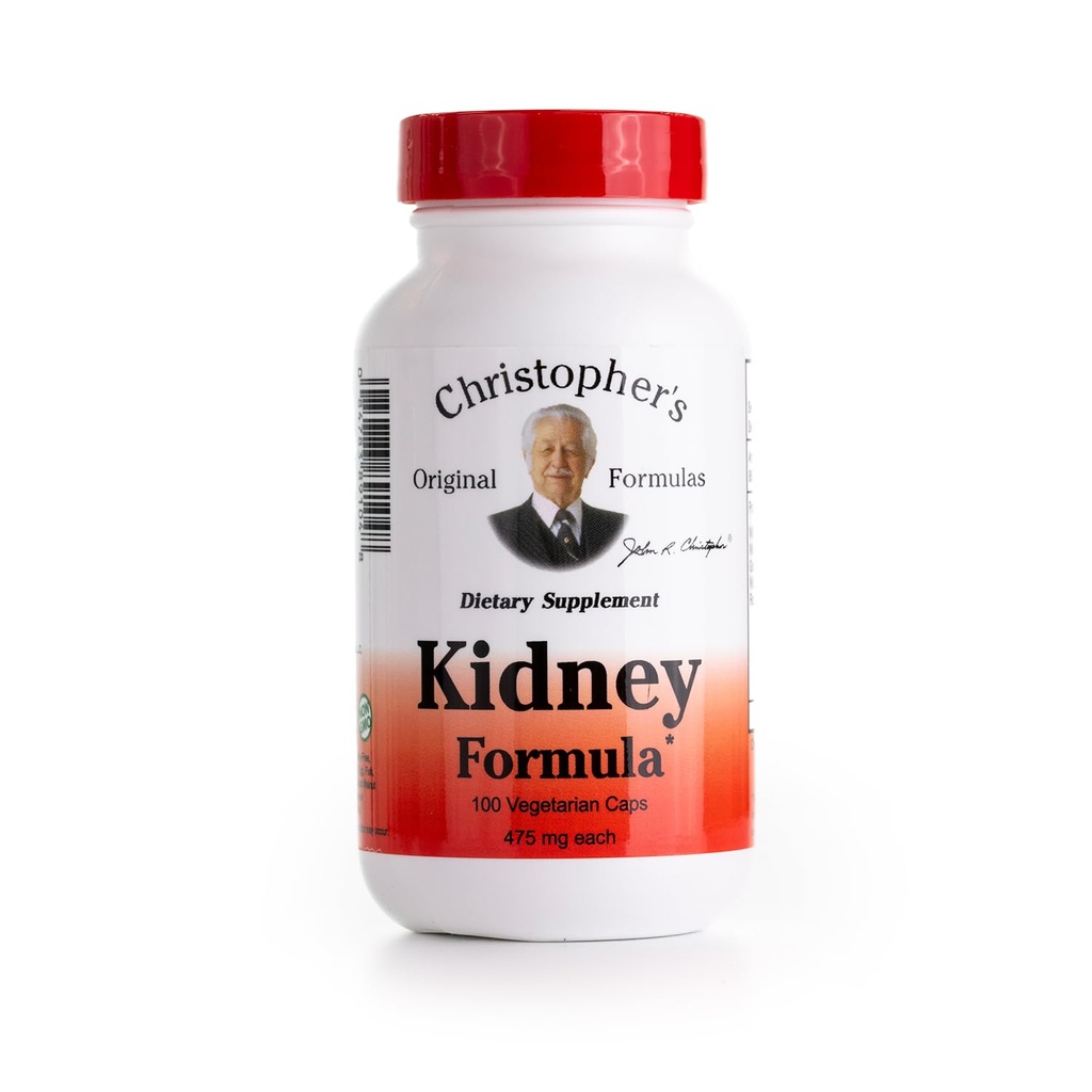 Christopher's Original Formulas Kidney Formula - Kidney Cleanse Detox & Repair Formula - Herbal Blend for Kidney Support