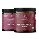 TRIBE ORGANICS Hormonal Wellness Duo - Ashwagandha & Shatavari Capsules - Soutiens Femmes Wellness and Balance