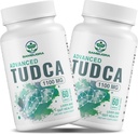 Suppléments TUDCA 1100mg, Supplément de foie TUDCA testé 3ème partie pour le nettoyage et la réparation du foie, support du foie à la bile ultra-résistance, 120 capsules (paquet de 2)
