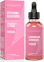 Glutathion liposomique liquide 1500 mg, supplément de glutathion réduit, 2,02 oz
