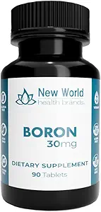 30mg Comprimés de Boron - 90 comprimés