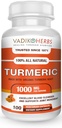 Vadik Herbes Curcumine curcumine curcuma biologique 1000 mg (100 vegicaps)