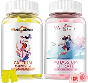 Gommies de citrate de potassium avec des Gommies de magnésium de calcium