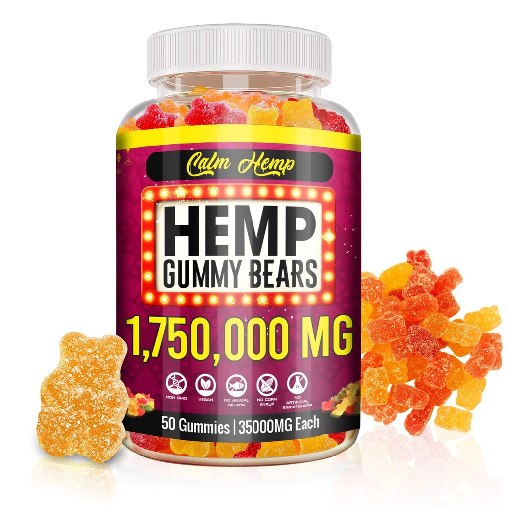 High Potency Organic Hemp Gummies Adults Vegan Infused Earthmed Natural Oil Gummy Blissful Aura Extra Strength Vitamin E Premium Omega 3 6 8 9