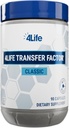 4Life Transfer Factor Classic - avec Colostrum de vache pour la réponse immunitaire améliorée, la reconnaissance et la mémoire - pour les 2 ans et plus - 90 Capsules Veggie