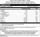 Fortifeye Super New Zealand Grass Fed Whey Protein Vanilla Flavor, 20 portions, 1 paquet - Poudre de protéines de foie biologique non dénaturée pour l'entraînement, la nutrition sportive et améliorer le système immunitaire