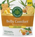 Médicament traditionnel, Bio Belly Comfort Lozenges Gingembre de citron, Soulage Nausées, 30 Lozenges emballés individuellement