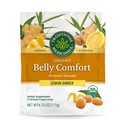 Médicament traditionnel, Bio Belly Comfort Lozenges Gingembre de citron, Soulage Nausées, 30 Lozenges emballés individuellement
