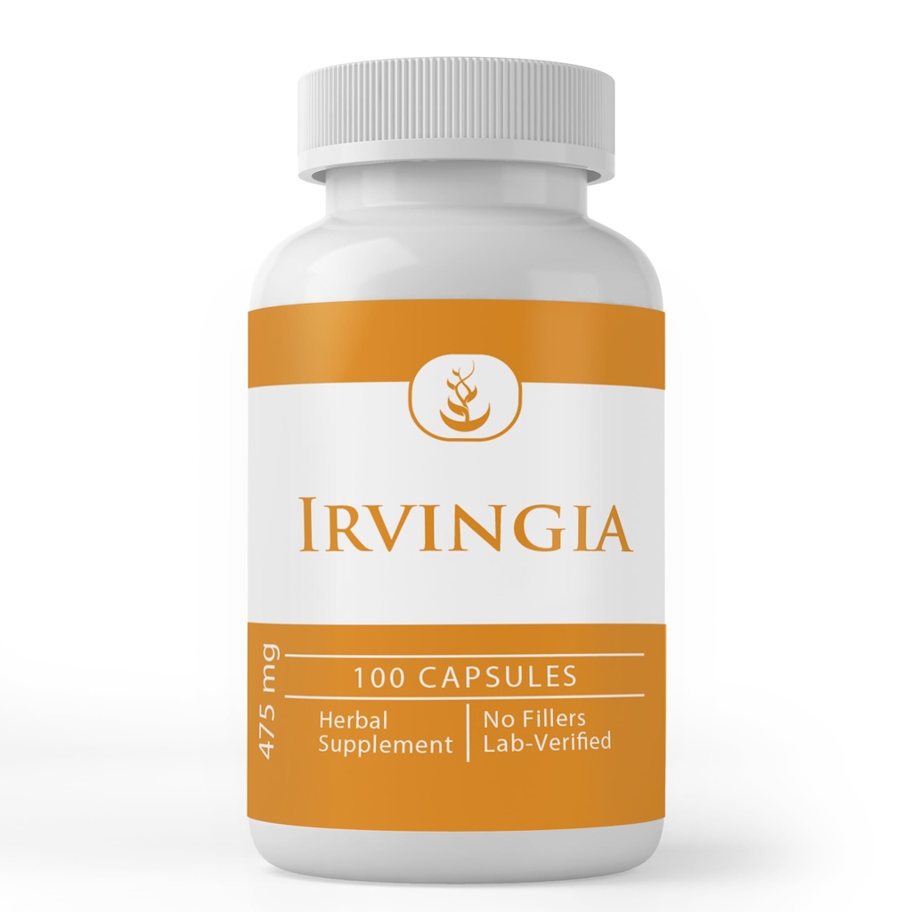 PURE ORIGINAL INGREDIENTS Irvingia, (100 Capsules) Always Pure, No Additives Or Fillers, Lab Verified