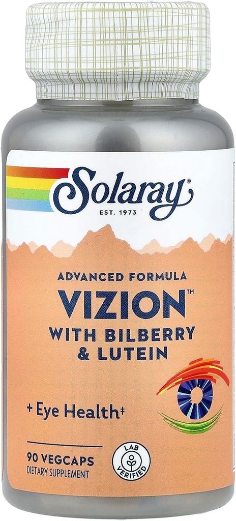 Vizion SOLARAY, Cape de Veg (Btl-Plastique) 42mg.90ct