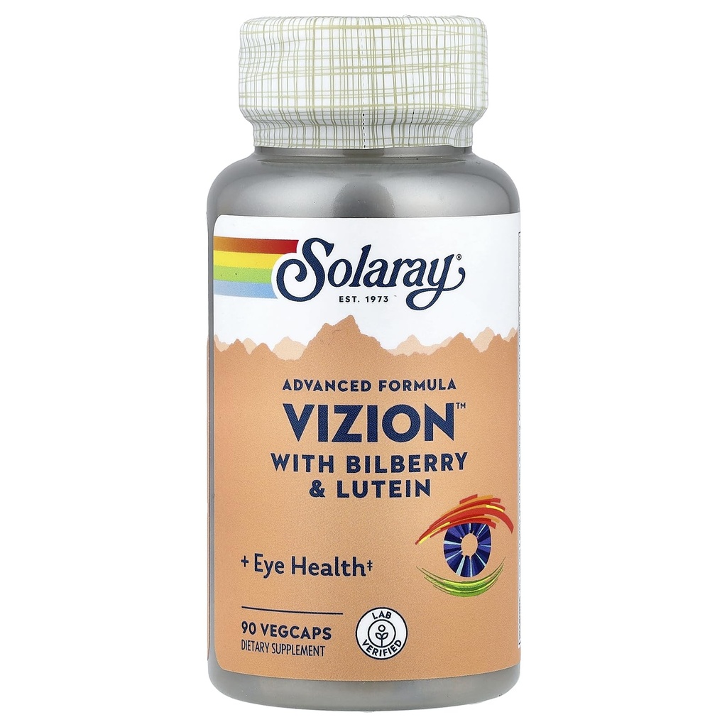 Vizion SOLARAY, Cape de Veg (Btl-Plastique) 42mg.90ct