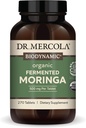 Dr Mercola - Supplément alimentaire biodynamique à base de moringa fermenté, 270 portions (270 comprimés)