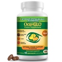 Supplément de vision Ocu-GLO pour petits chiens par nécessité animale avec lutéine, acides gras oméga-3, extrait de graines de raisin et antioxydants pour promouvoir la santé des yeux chez les chiens, 45ct gelcaps liquides