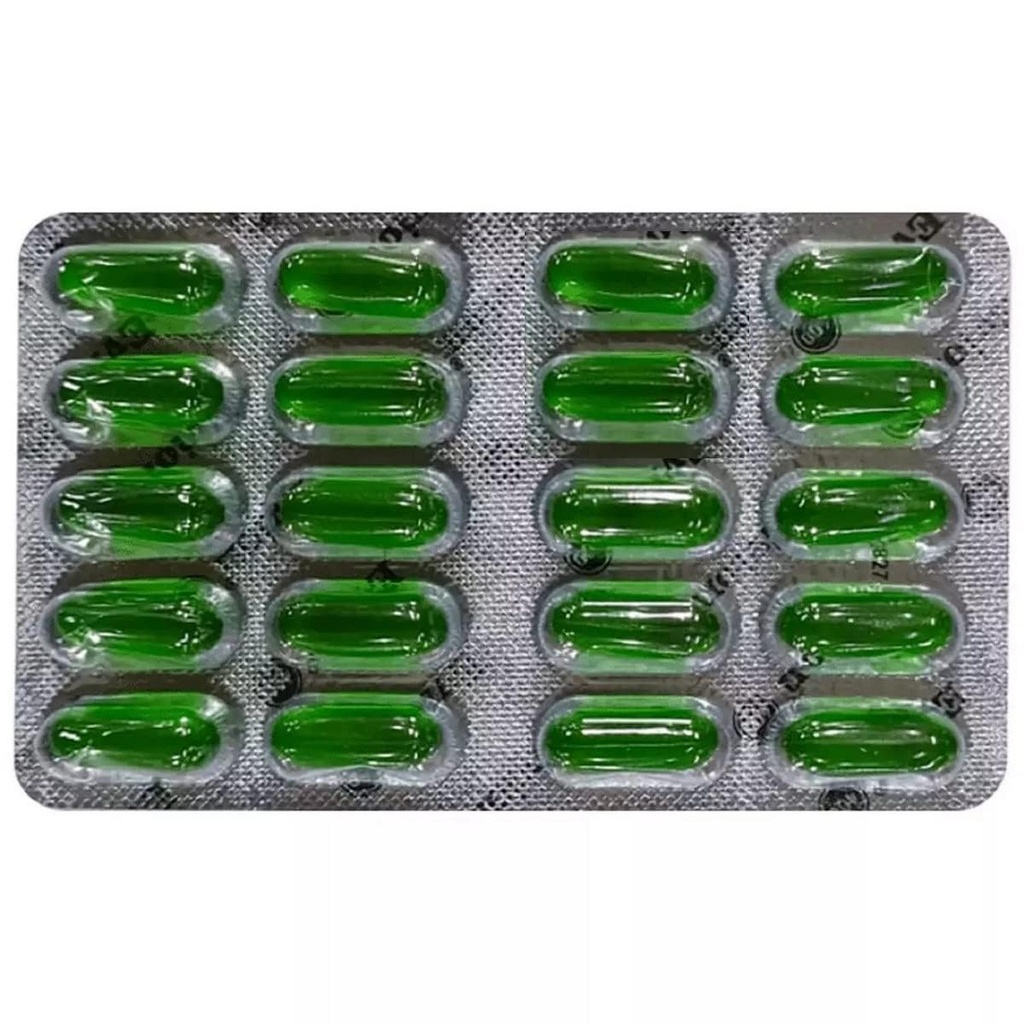 Evion 400, Vitamin E Capsules,for Glowing Face,Strong Hair,Acne,Nails, Glowing Skin (Pack of 5 Strip)