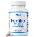 Men – Men’s Fertility Support - Pre-Conception Supplement with L-Carnitine, Zinc & Antioxidants – Non-GMO, Gluten-Free, Dairy-Free - 90 Tablets, 3 Month Supply