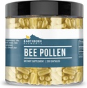 Éléments terriens Bee Pollen 200 Capsules, pures et non diluées, sans additifs