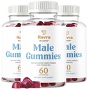 (3 Pack) Revra Gummies - Official Revra Gummys for Men Premium Natural Ingredients - Maximum Strength, Supplement Daily Energy Advanced Formula for Overall Health & Wellness, 180 Gummies for 3 Months