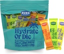BUBS Naturals poudre d'hydratation pack de variétés d'hydrate ou de di électrolyte poudre, tout naturel, kéto-friendly, sans gluten, et sans sucre ajouté, stimule l'énergie et l'endurance améliore la récupération, 18 services