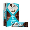 Noix de coco grillée au chocolat noir, 16g de protéines végétales, 3g de sucre, 7g de fibre, faible teneur en glucides, kéto, sans gluten, 24 Nombre
